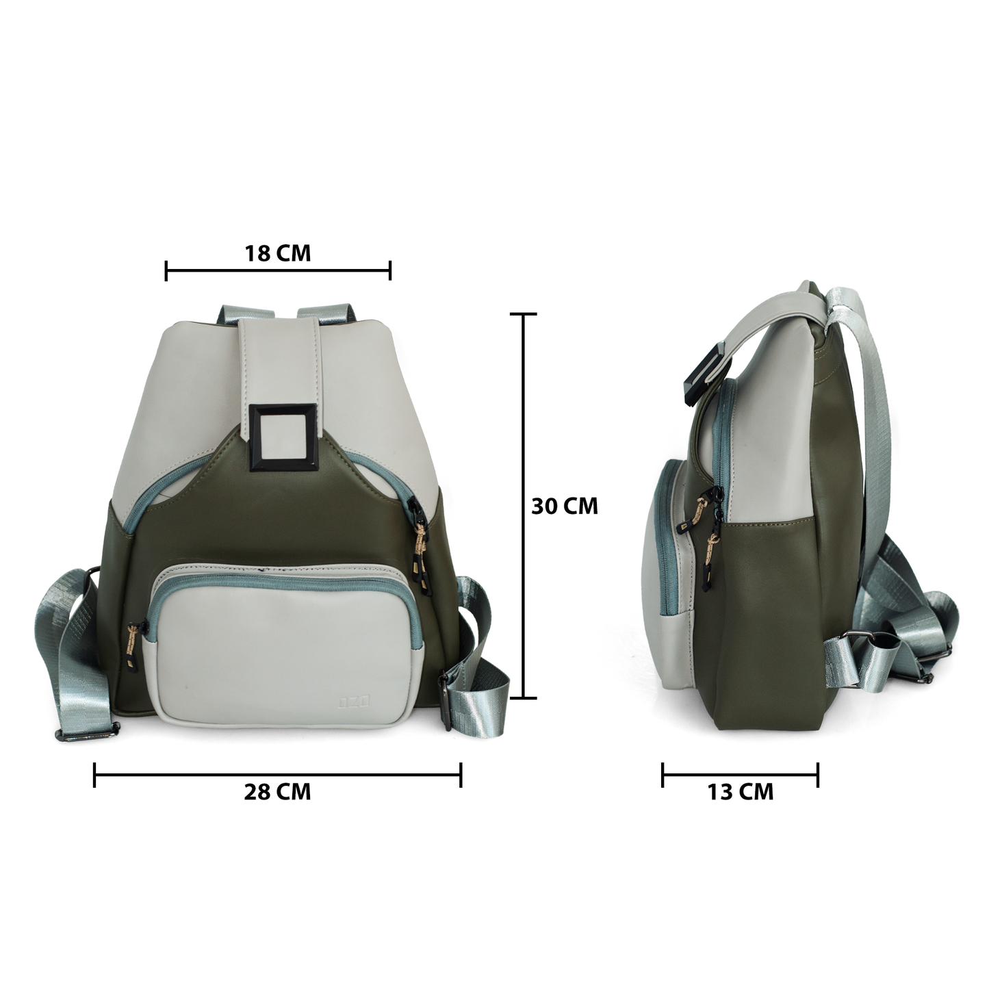 Premium Vegan Leather Bag with Anti-Theft Features, Adjustable Shoulder Strap, and Multiple Compartments