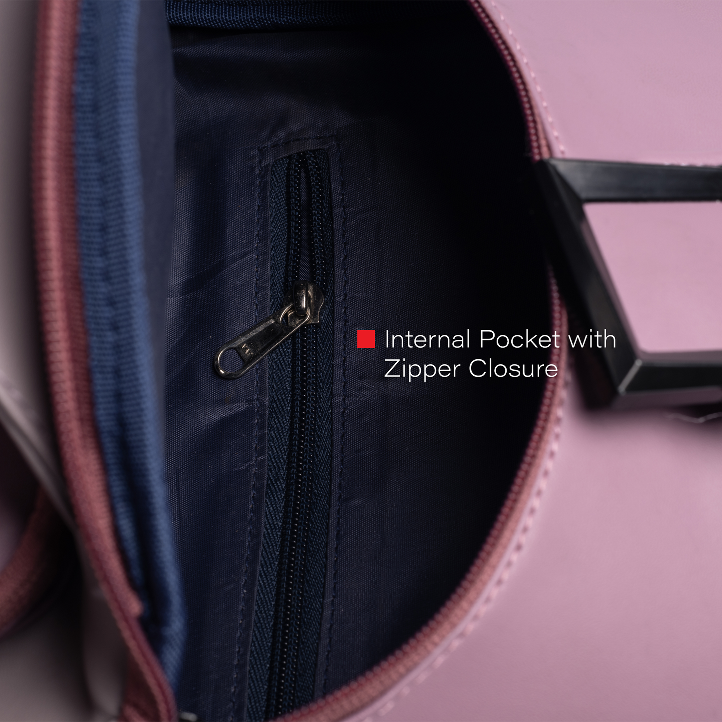 Premium Vegan Leather Bag with Anti-Theft Features, Adjustable Shoulder Strap, and Multiple Compartments