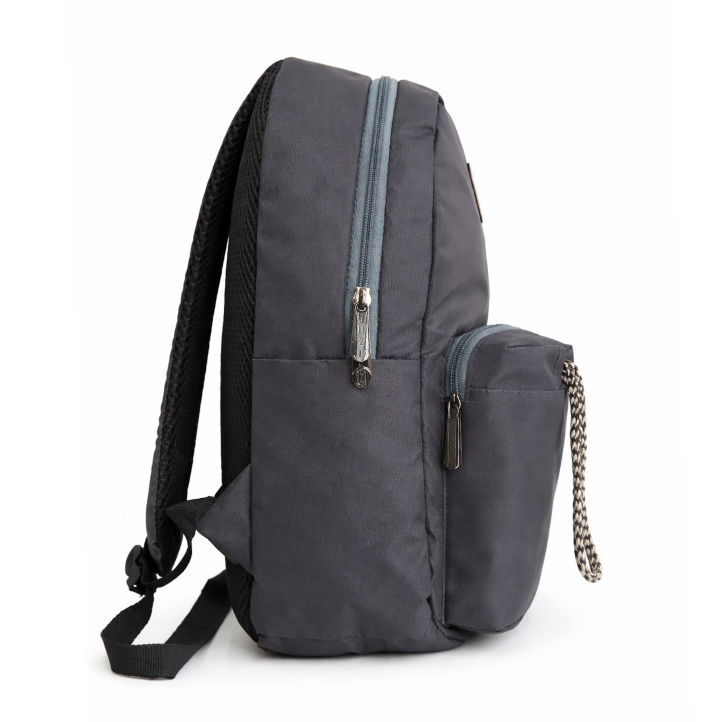 Durable Everyday Backpack with Multi-Pocket Design & Rope Detail | Sturdy Travel, School & Work Bag