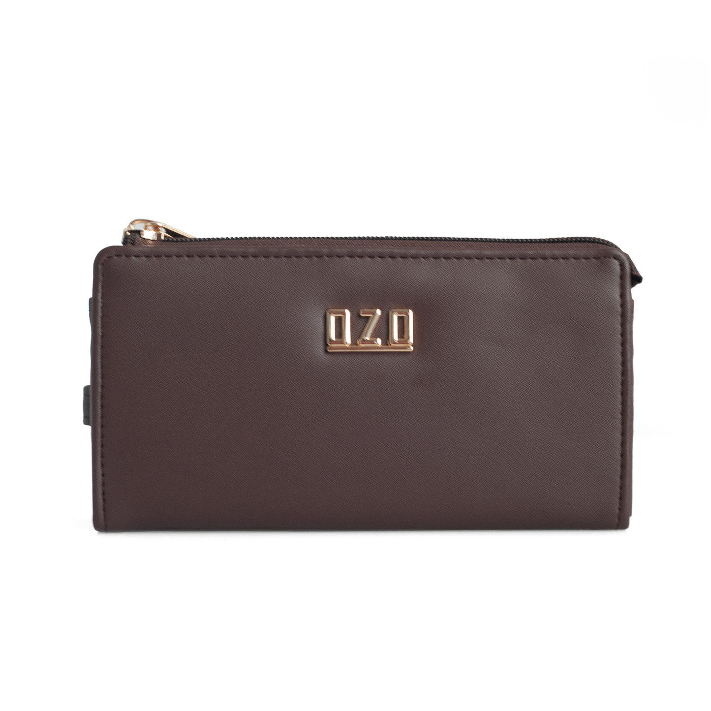 OZO Vegan Leather Women’s Wallet – Stylish Zip-Around Clutch with Multiple Card Slots & Coin Pocket