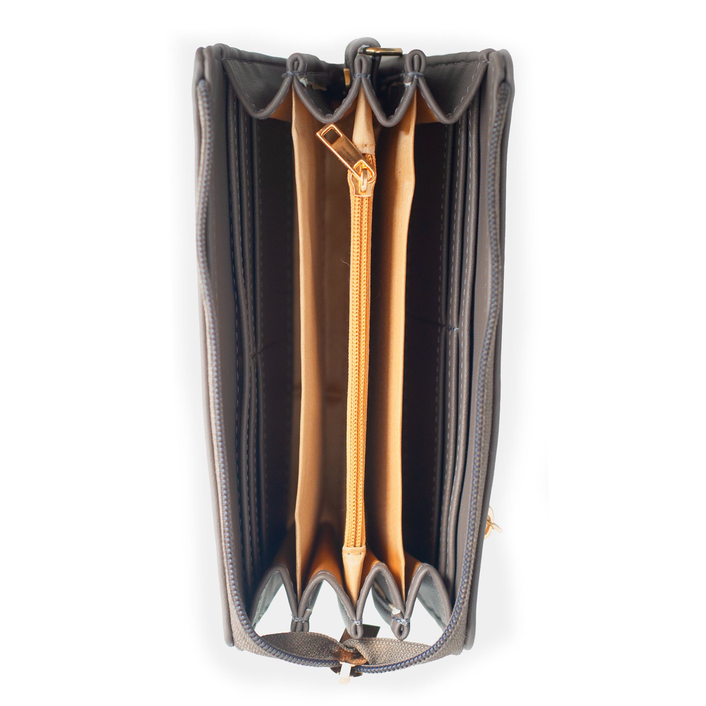 OZO Vegan Leather Women’s Wallet – Stylish Zip-Around Clutch with Multiple Card Slots & Coin Pocket