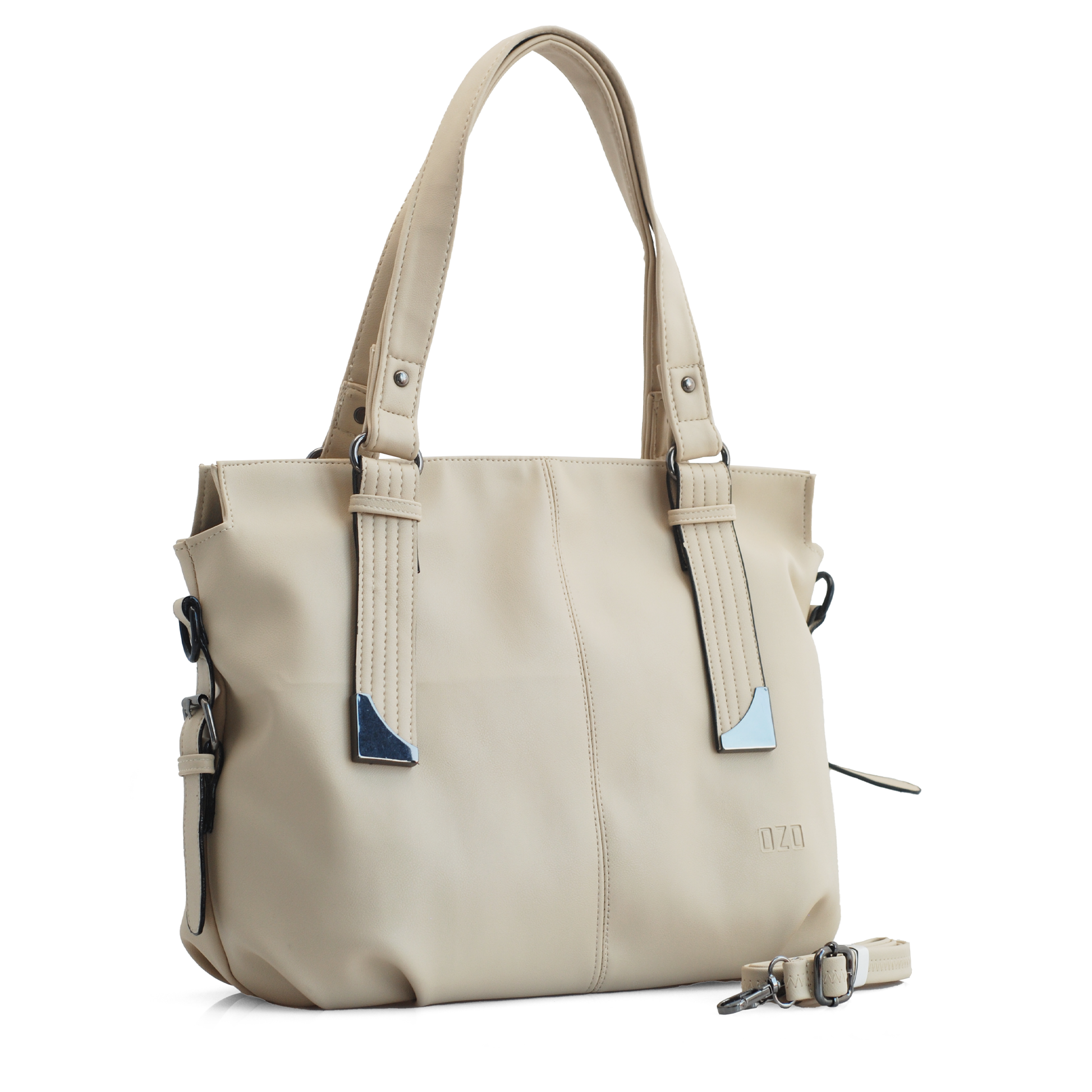 OZO Ladies Trendy Premium Faux Leather Shoulder Tote Bag With