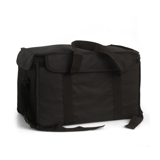 Durable and Spacious Food Delivery Bag with Insulated Compartments and Adjustable Straps – Ideal for Bike and Car Couriers