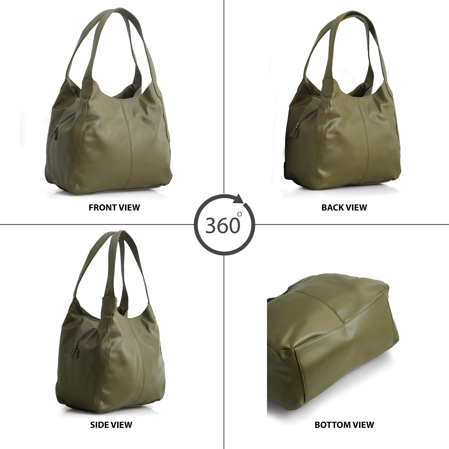 OZO Soft Premium PU Leather Ladies Spacious Tote Bag | Bucket Bags - OZO Bags