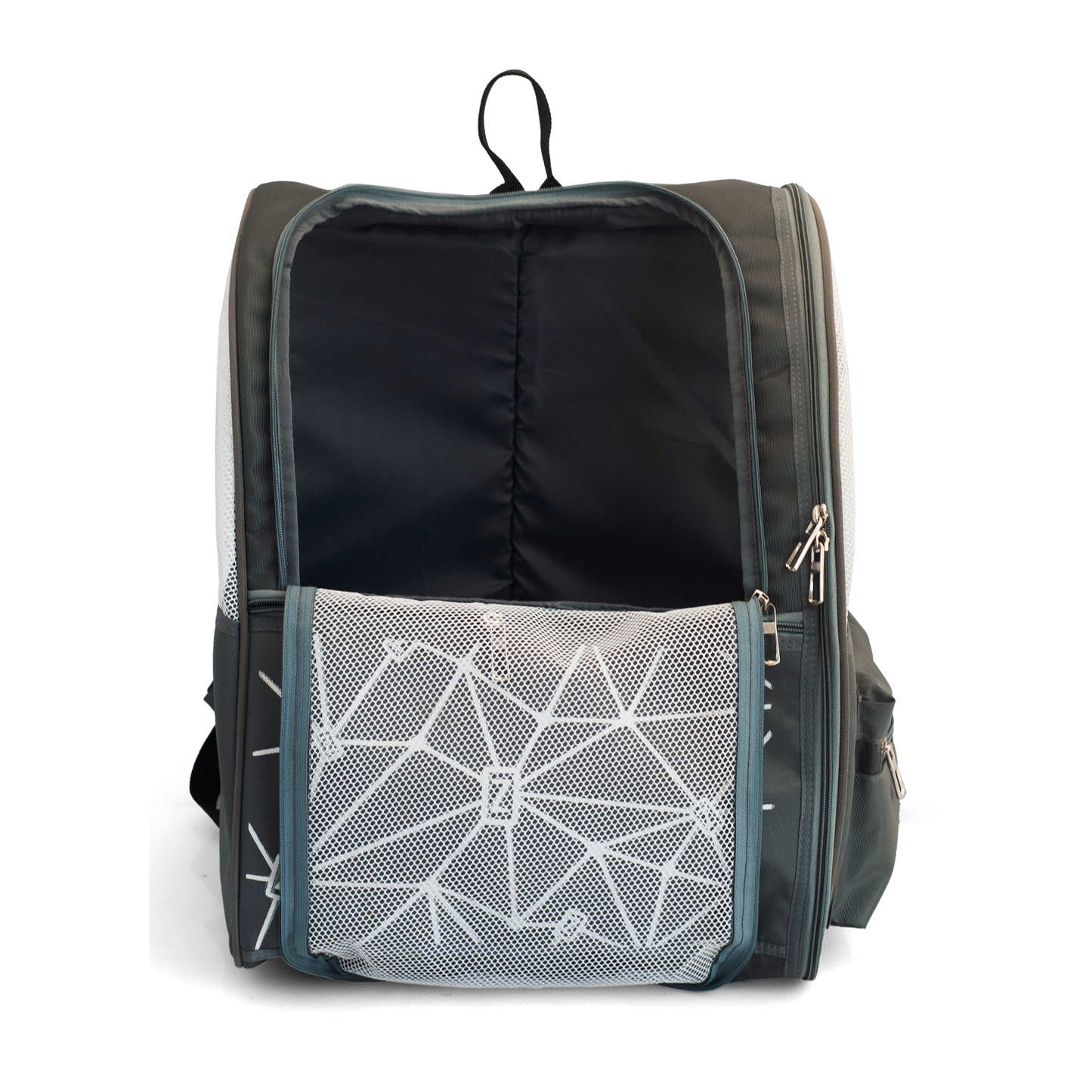 Premium Pet Carrier Backpack for Dogs & Cats – Breathable Mesh Design, Adjustable Straps & Zip Pockets | Travel-Friendly Pet Bag