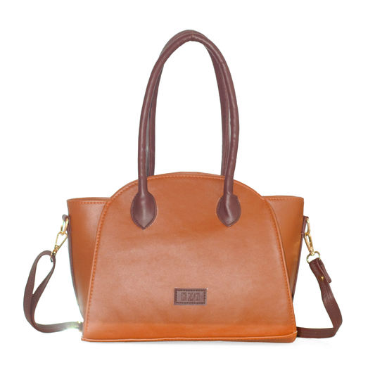 Luxury Women's Designer Handbag – OZO Stylish PU Leather Shoulder Bag with Top Handle & Sling Strap for Office, Casual & Party Use