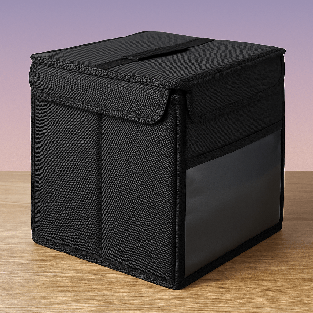 46L Premium Insulated Food Delivery Bag | Waterproof, Nylon Lining | Backpack & Handle Design for Restaurant, Swiggy, Zomato, and Grocery Deliveries - OZO Bags