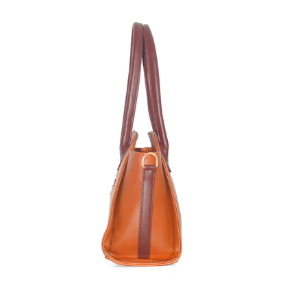 Luxury Women's Designer Handbag – OZO Stylish PU Leather Shoulder Bag with Top Handle & Sling Strap for Office, Casual & Party Use