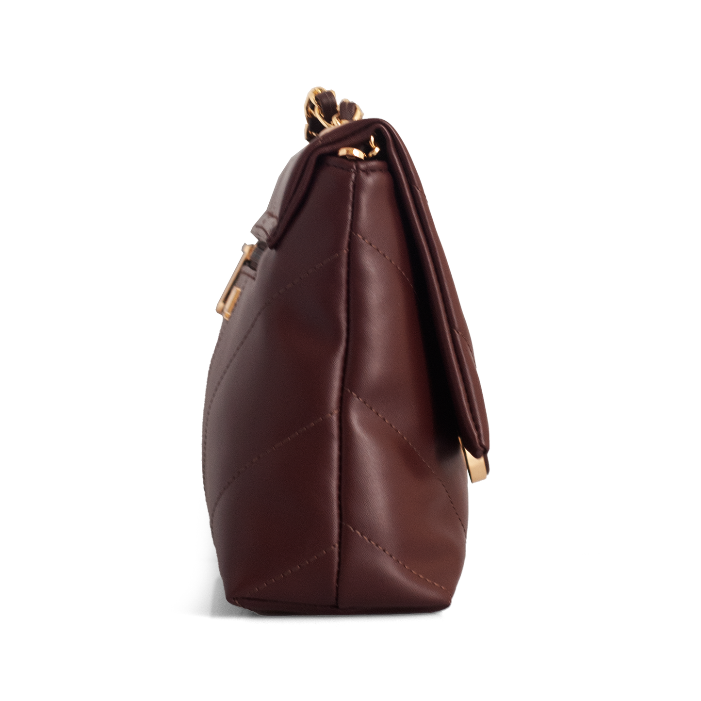 Elegant Quilted Vegan Leather Sling Bag for Women – Stylish & Functional Handbag