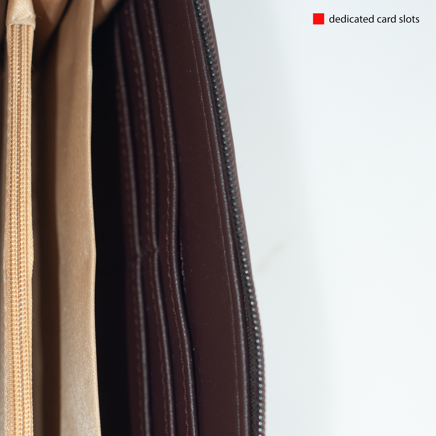 OZO Vegan Leather Women’s Wallet – Stylish Zip-Around Clutch with Multiple Card Slots & Coin Pocket