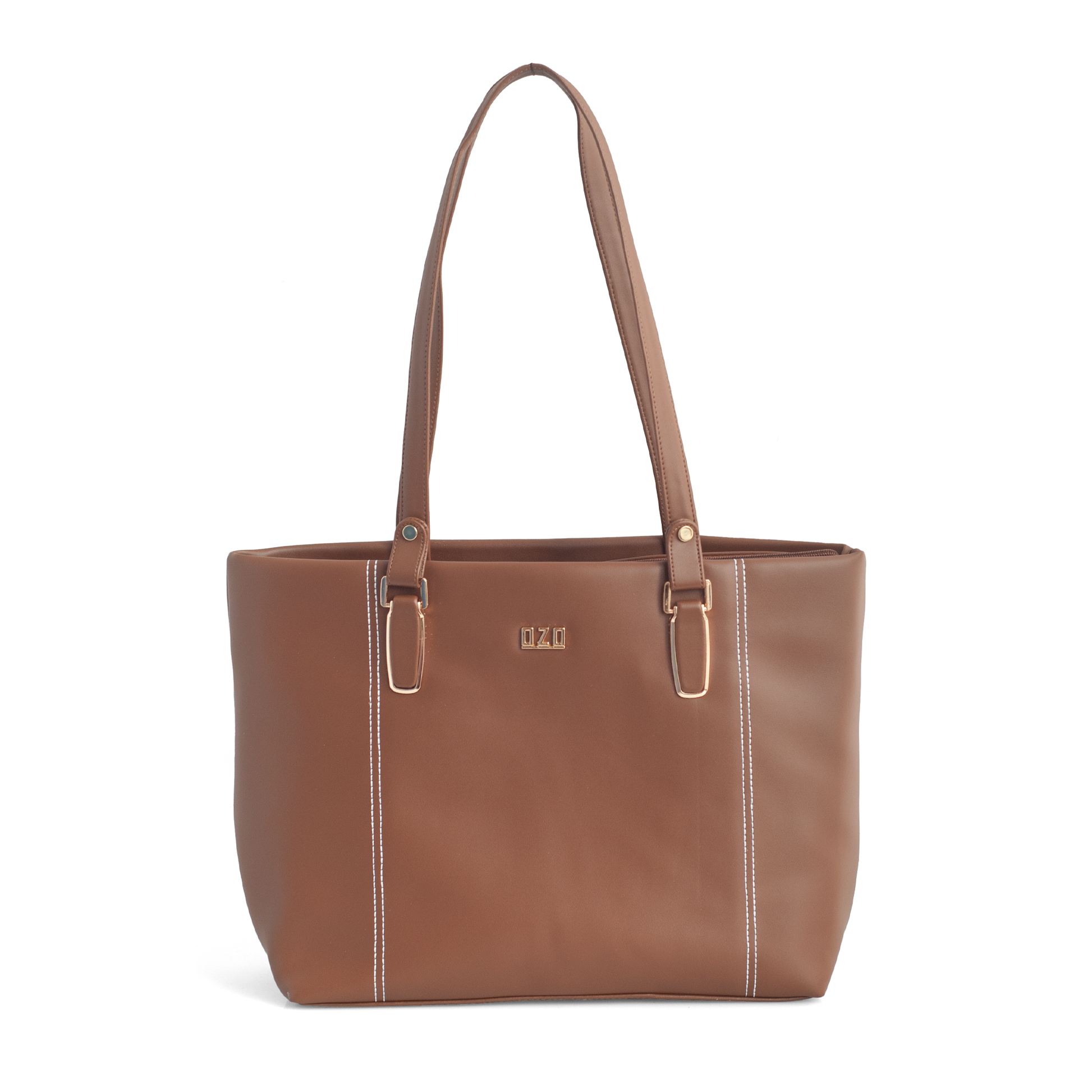 OZO Olive Vegan Leather Tote Bag – Laptop Friendly