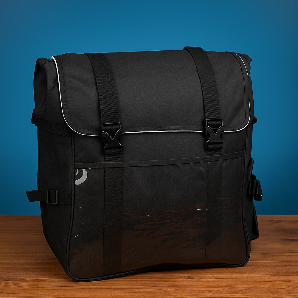 75L Heavy-Duty Delivery Bag for Online Marketplaces | Insulated, Waterproof, Sturdy Design with Clip & Elastic Closures – Ideal for Food, Grocery & Parcel Delivery.