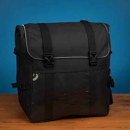 75L Heavy-Duty Delivery Bag for Online Marketplaces | Insulated, Waterproof, Sturdy Design with Clip & Elastic Closures – Ideal for Food, Grocery & Parcel Delivery.