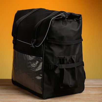 75L Heavy-Duty Delivery Bag for Online Marketplaces | Insulated, Waterproof, Sturdy Design with Clip & Elastic Closures – Ideal for Food, Grocery & Parcel Delivery.