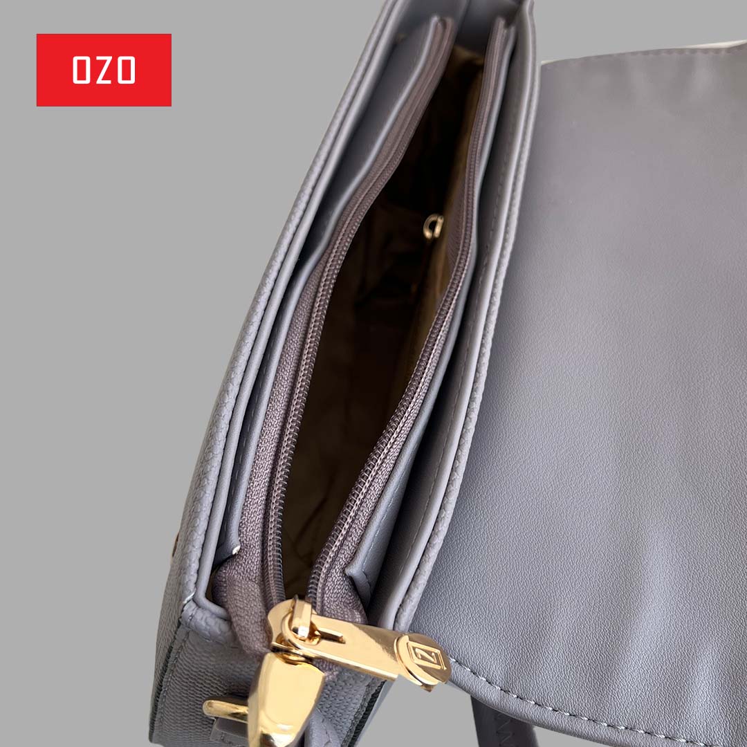 OZO Women’s Vegan Leather Sling Bag – Stylish Crossbody Handbag for Casual & Formal Outfits