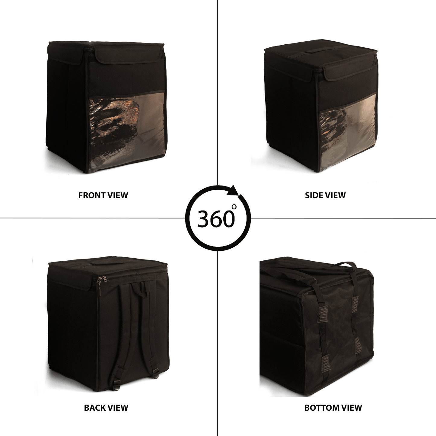 Custom Delivery Bag Manufacturers - Durable Nylon Food Delivery Bag – Keep Food Hot & Fresh on Every Delivery - OZO Bags