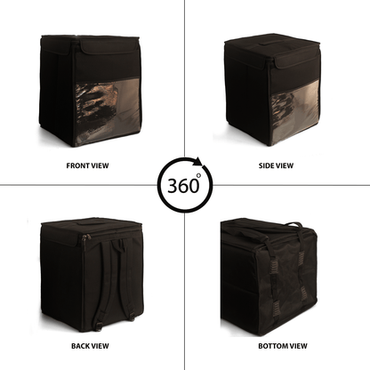 Custom Delivery Bag Manufacturers - Durable Nylon Food Delivery Bag – Keep Food Hot & Fresh on Every Delivery - OZO Bags
