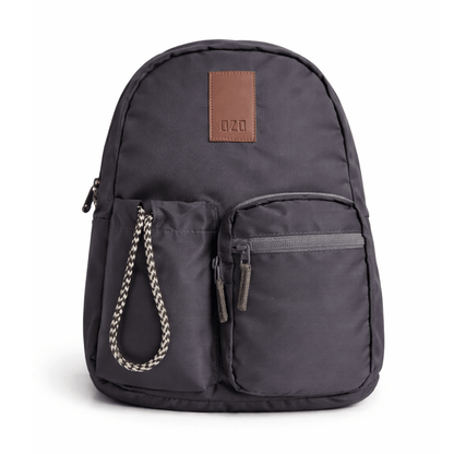 Durable Everyday Backpack with Multi-Pocket Design & Rope Detail | Sturdy Travel, School & Work Bag - OZO Bags