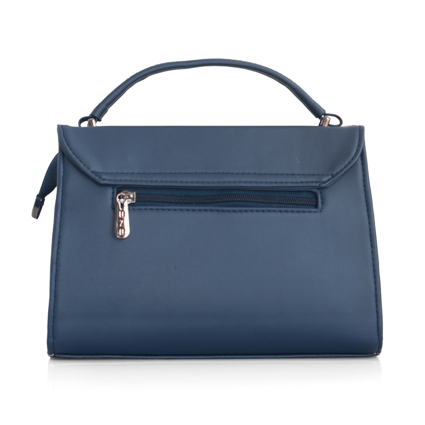 Elegant Blue Handbag for Women – Stylish Shoulder & Crossbody Bag with Magnetic Flap & Zip Compartments - OZO Bags