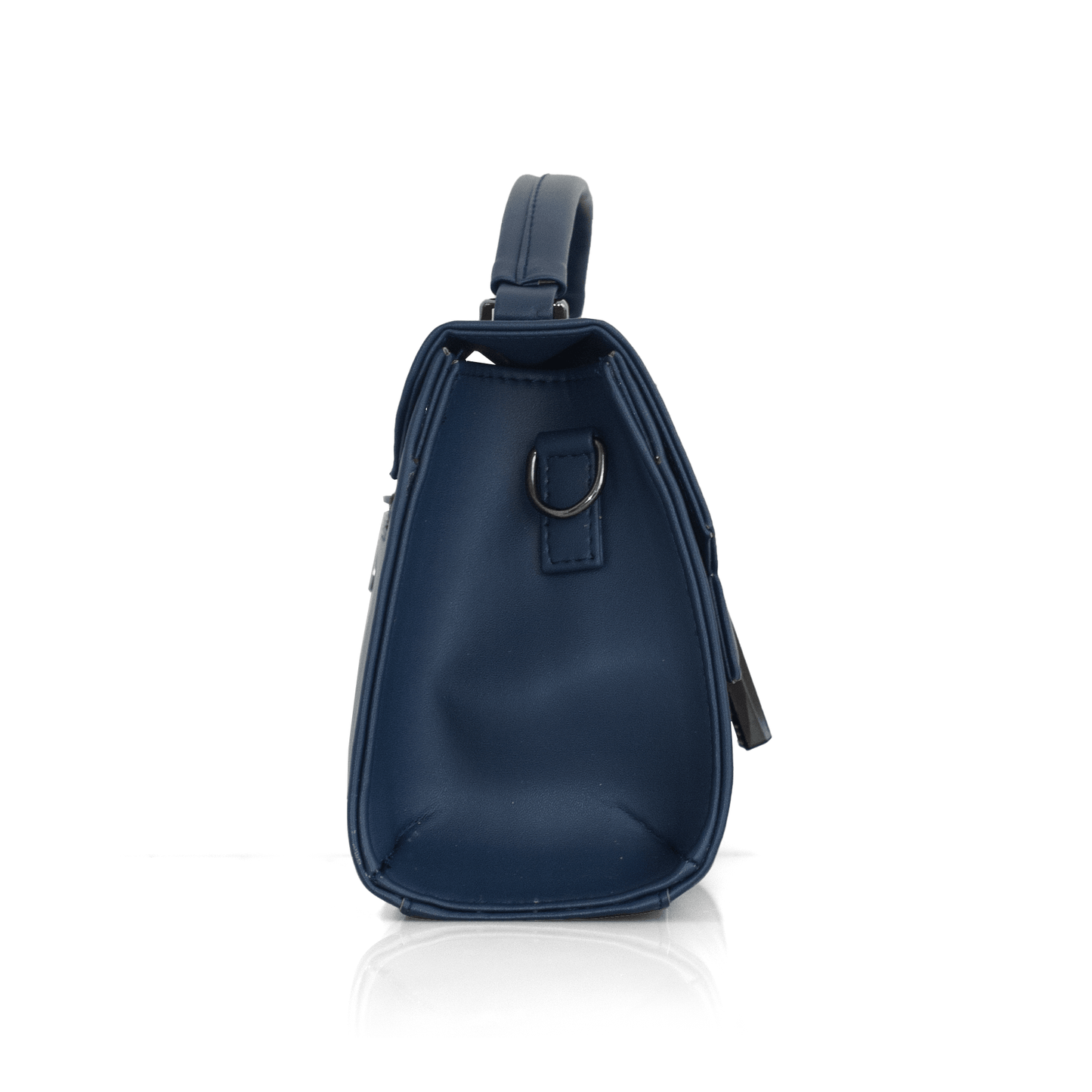 Elegant Blue Handbag for Women – Stylish Shoulder & Crossbody Bag with Magnetic Flap & Zip Compartments - OZO Bags