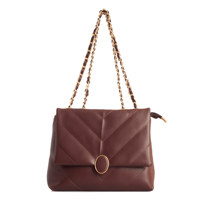 Elegant Quilted Vegan Leather Sling Bag for Women – Stylish & Functional Handbag - OZO Bags
