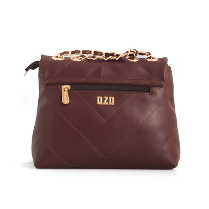 Elegant Quilted Vegan Leather Sling Bag for Women – Stylish & Functional Handbag - OZO Bags