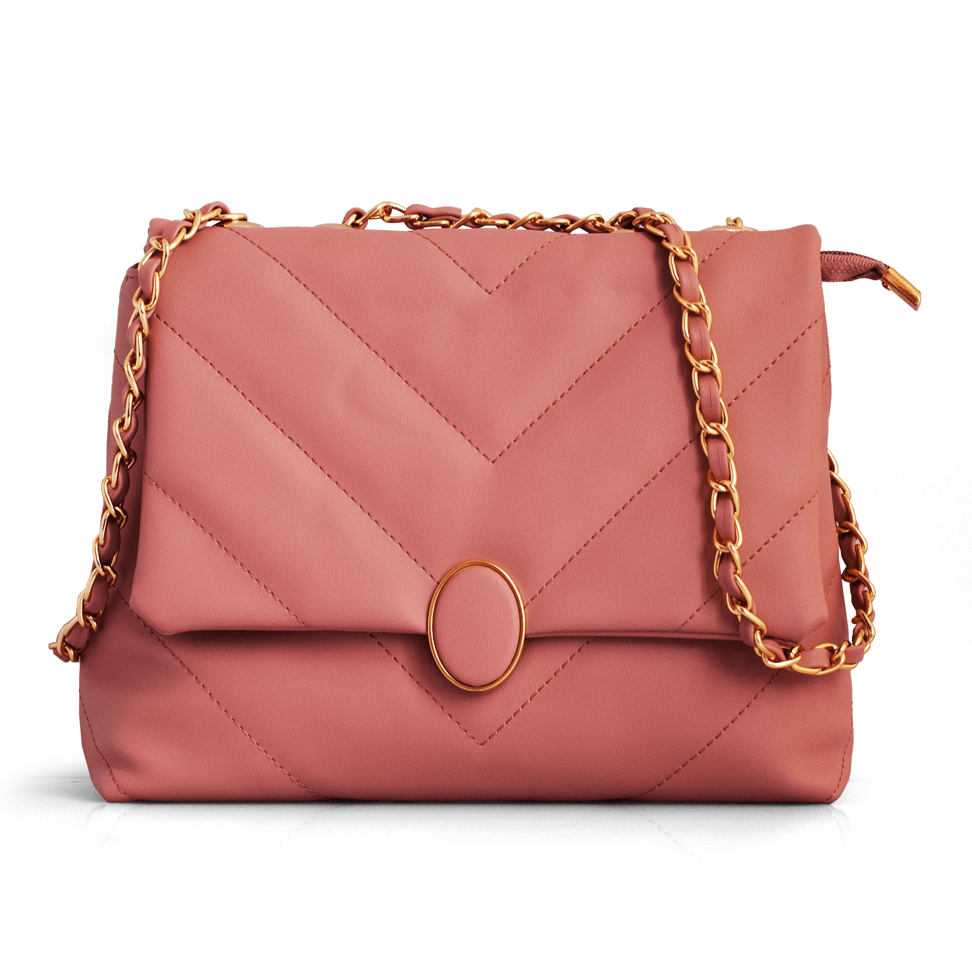Elegant Quilted Vegan Leather Sling Bag for Women – Stylish & Functional Handbag - OZO Bags