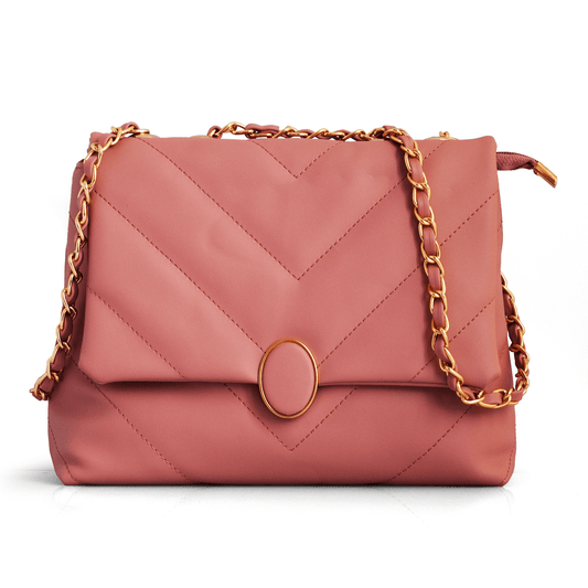 Elegant Quilted Vegan Leather Sling Bag for Women – Stylish & Functional Handbag - OZO Bags