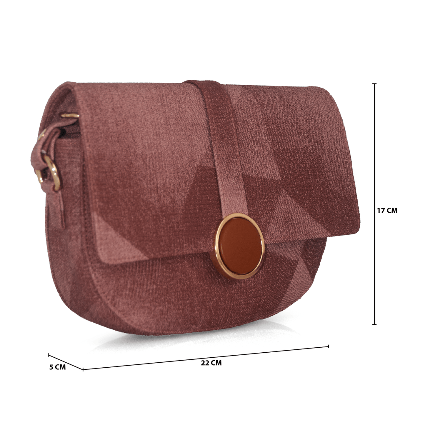 Elegant Vegan Leather Sling Bag for Women with Adjustable Strap and Premium Compartments - OZO Bags