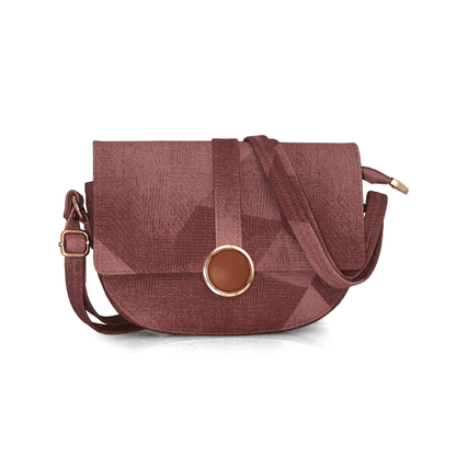 Elegant Vegan Leather Sling Bag for Women with Adjustable Strap and Premium Compartments - OZO Bags