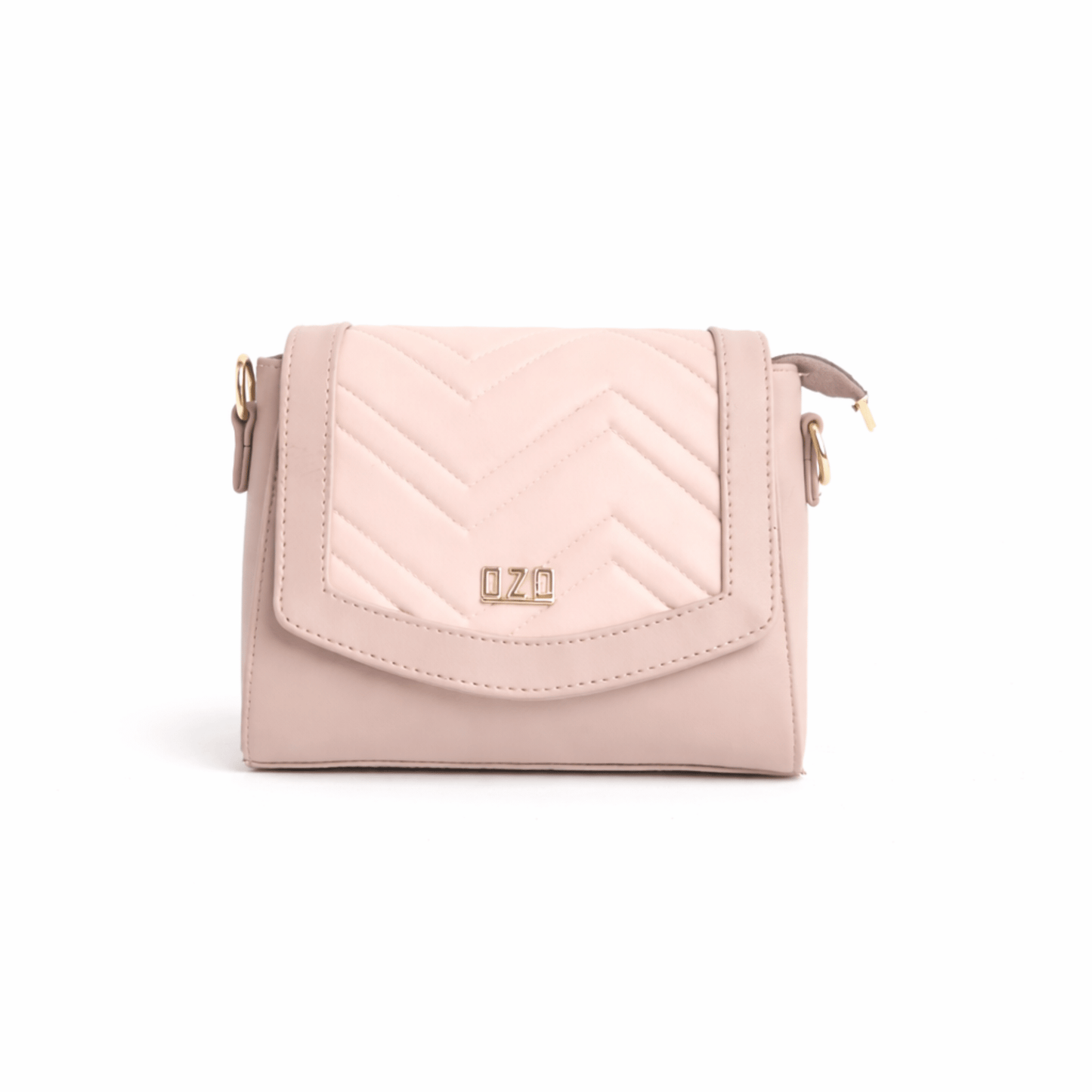 Elegant Vegan Leather Sling Bag for Women with Magnetic Flap & Multiple Zip Pockets | Stylish Everyday Crossbody Bag - OZO Bags