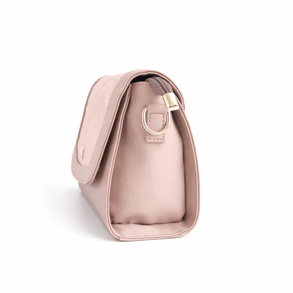 Elegant Vegan Leather Sling Bag for Women with Magnetic Flap & Multiple Zip Pockets | Stylish Everyday Crossbody Bag - OZO Bags