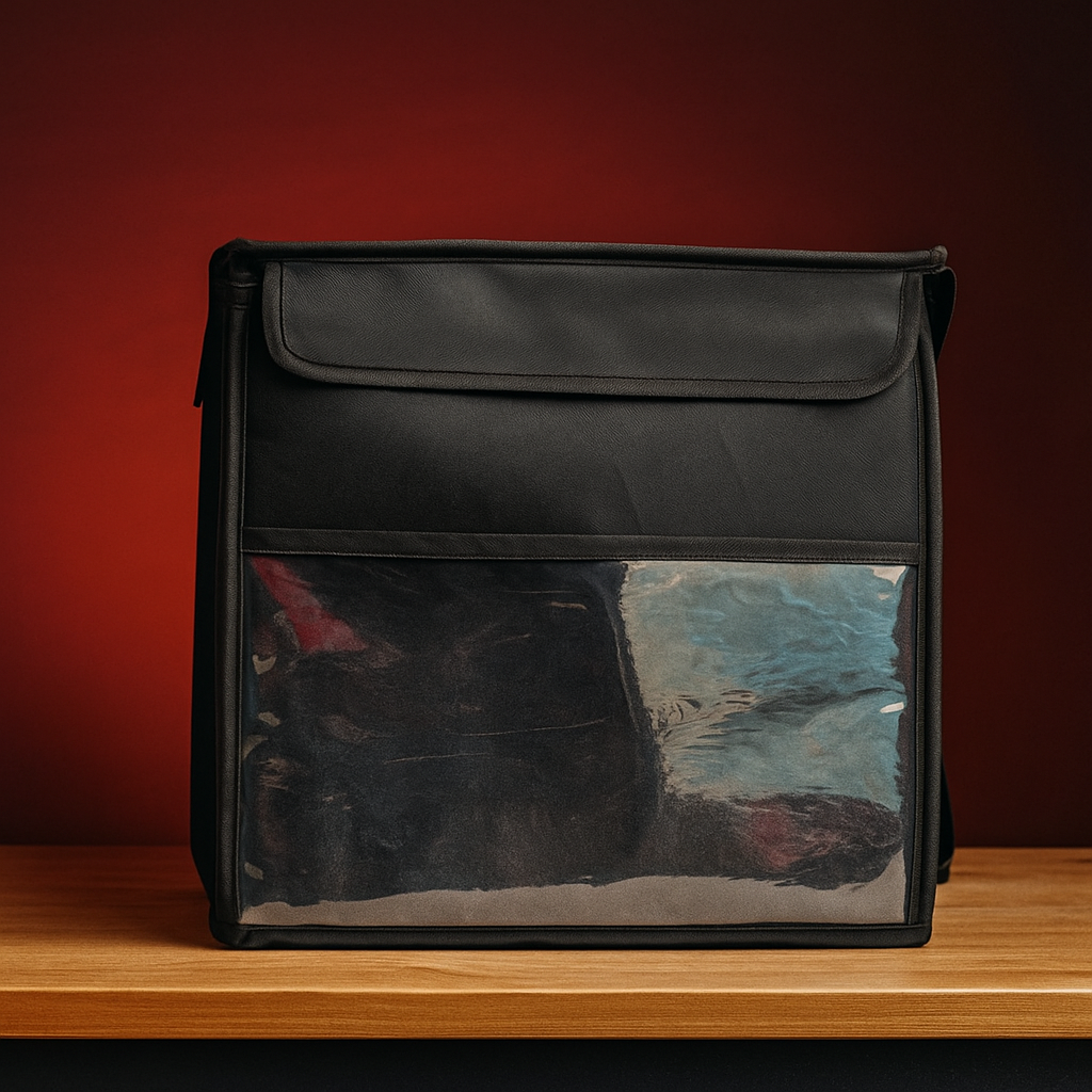 40L Premium Insulated Food Delivery Bag | Waterproof, Heat Retention with Aluminum Lining | Backpack & Handle Design for Restaurant, Swiggy, Zomato, and Grocery Deliveries