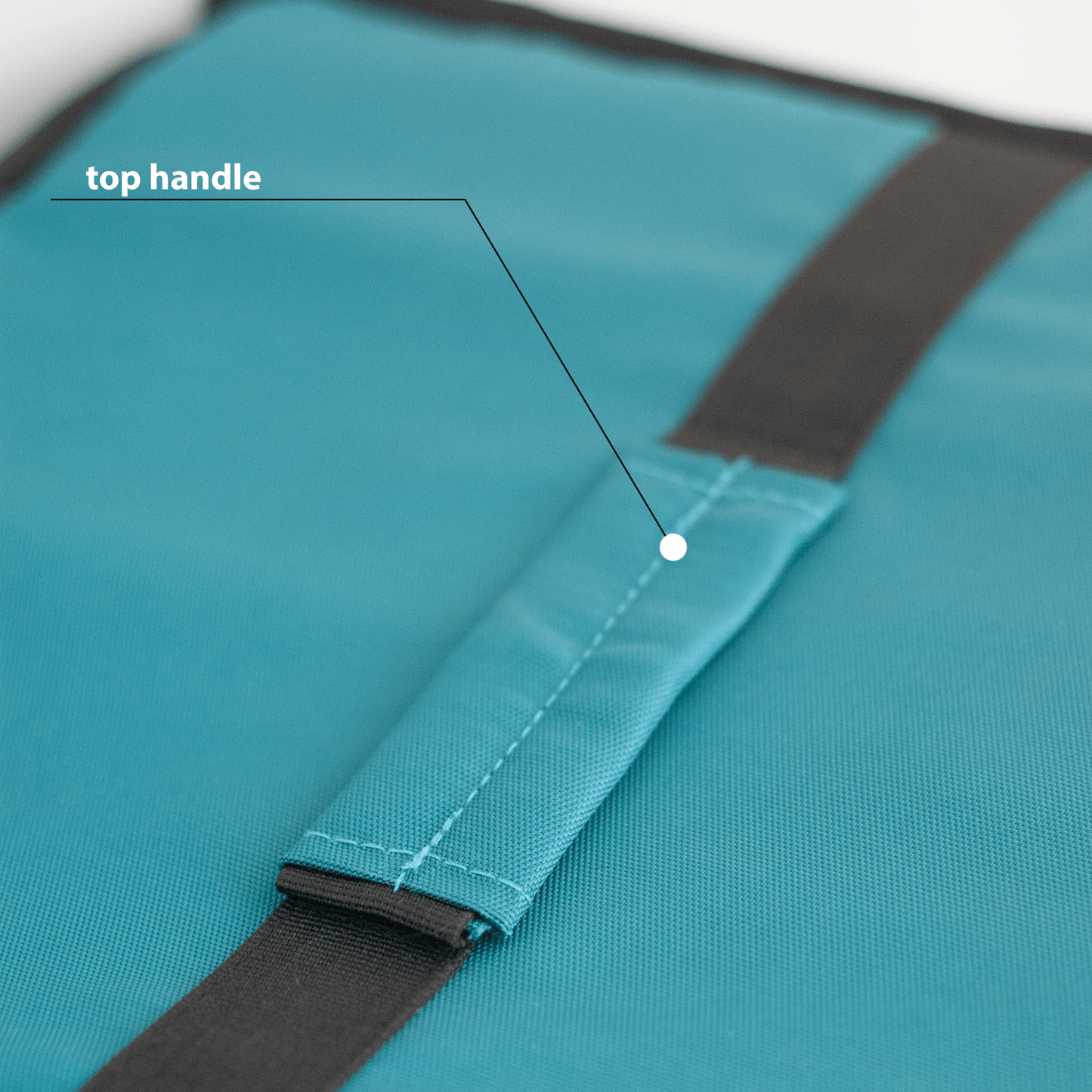 Insulated Delivery Bag with Adjustable Straps, Aluminum Coating & Double Closure System - OZO Bags
