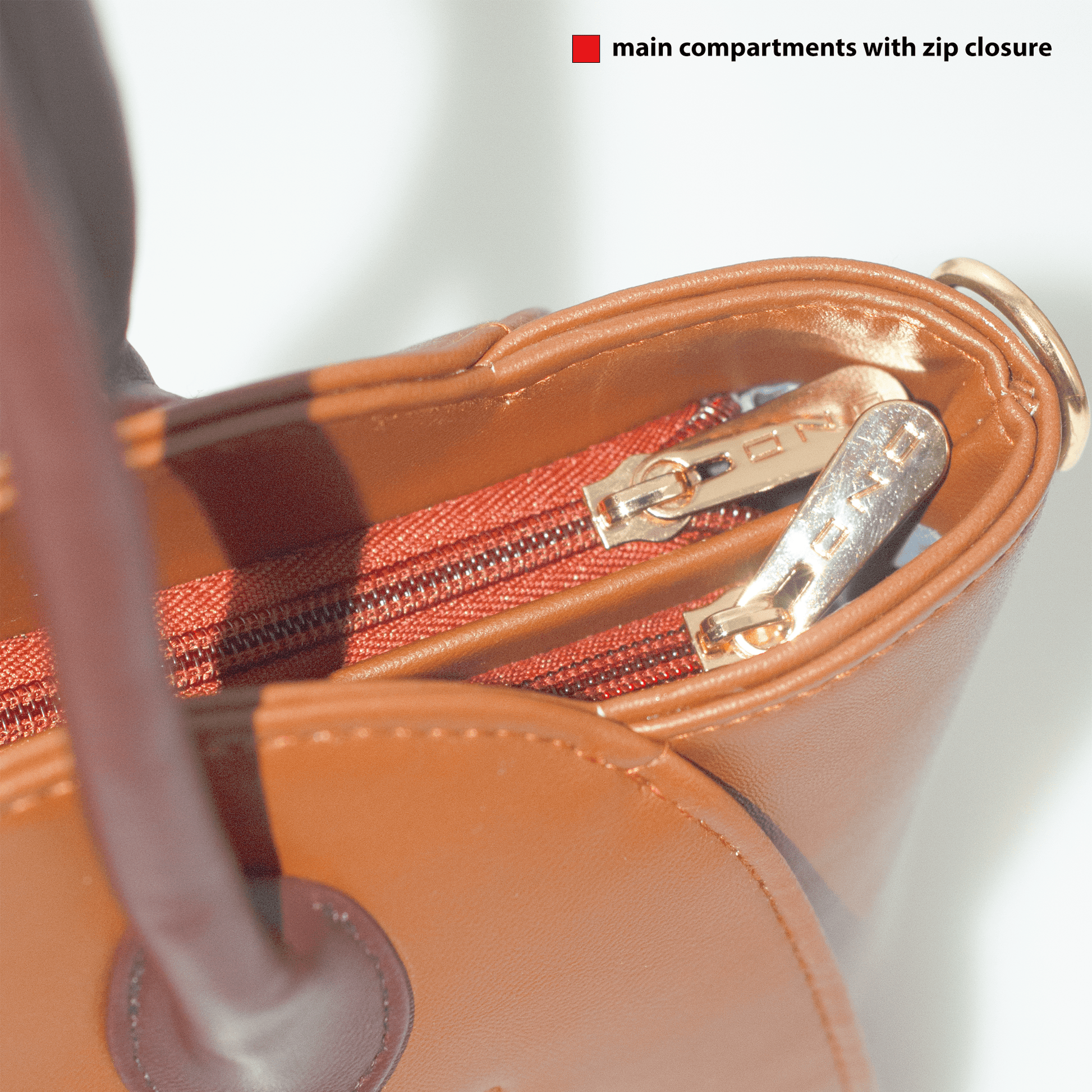 Luxury Women's Designer Handbag – OZO Stylish PU Leather Shoulder Bag with Top Handle & Sling Strap for Office, Casual & Party Use - OZO Bags