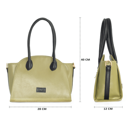 Luxury Women's Designer Handbag – OZO Stylish PU Leather Shoulder Bag with Top Handle & Sling Strap for Office, Casual & Party Use - OZO Bags