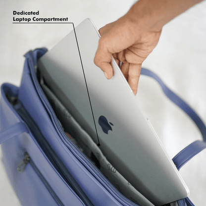 OZO Elegant Women's Laptop Bag - Spacious, Secure & Multi-Compartment Work Tote for Laptops, Tablets & Essentials - OZO Bags