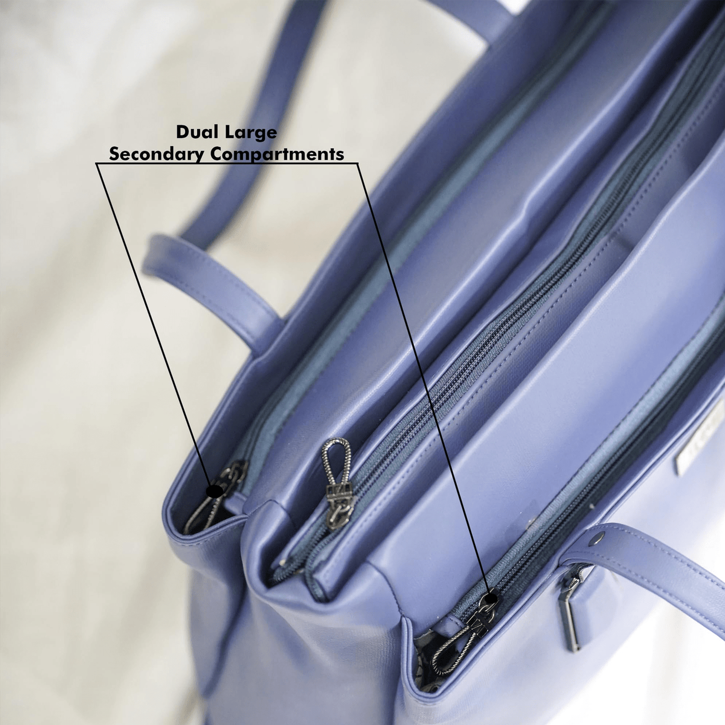 OZO Elegant Women's Laptop Bag - Spacious, Secure & Multi-Compartment Work Tote for Laptops, Tablets & Essentials - OZO Bags