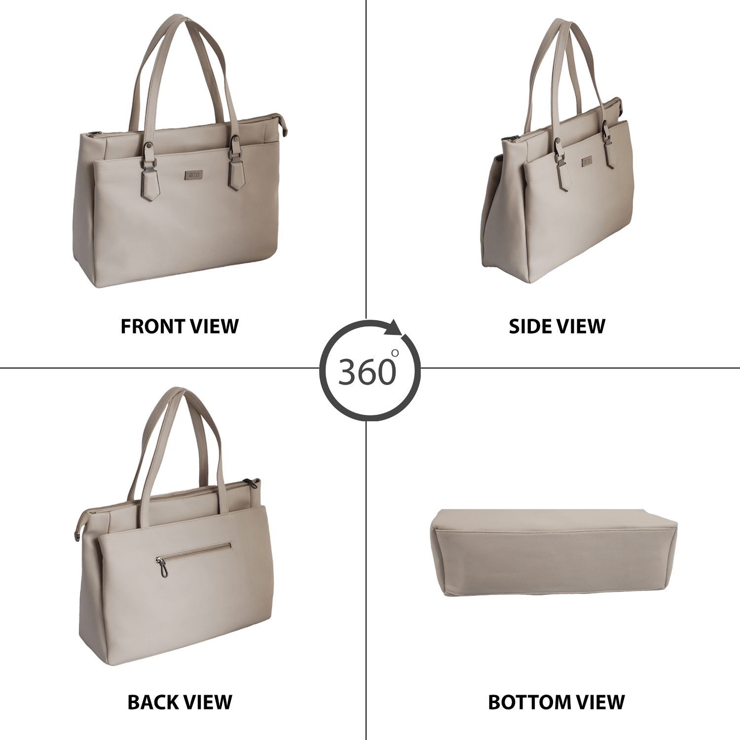 OZO Elegant Women's Laptop Bag - Spacious, Secure & Multi-Compartment Work Tote for Laptops, Tablets & Essentials - OZO Bags