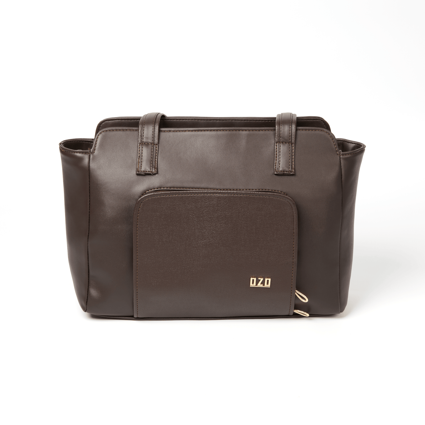 OZO Ladies Fashion Handbag with On-the-Go Makeup Compartment, 15.6 inch Laptop Sleeve and Secure Zipper Pockets - OZO Bags