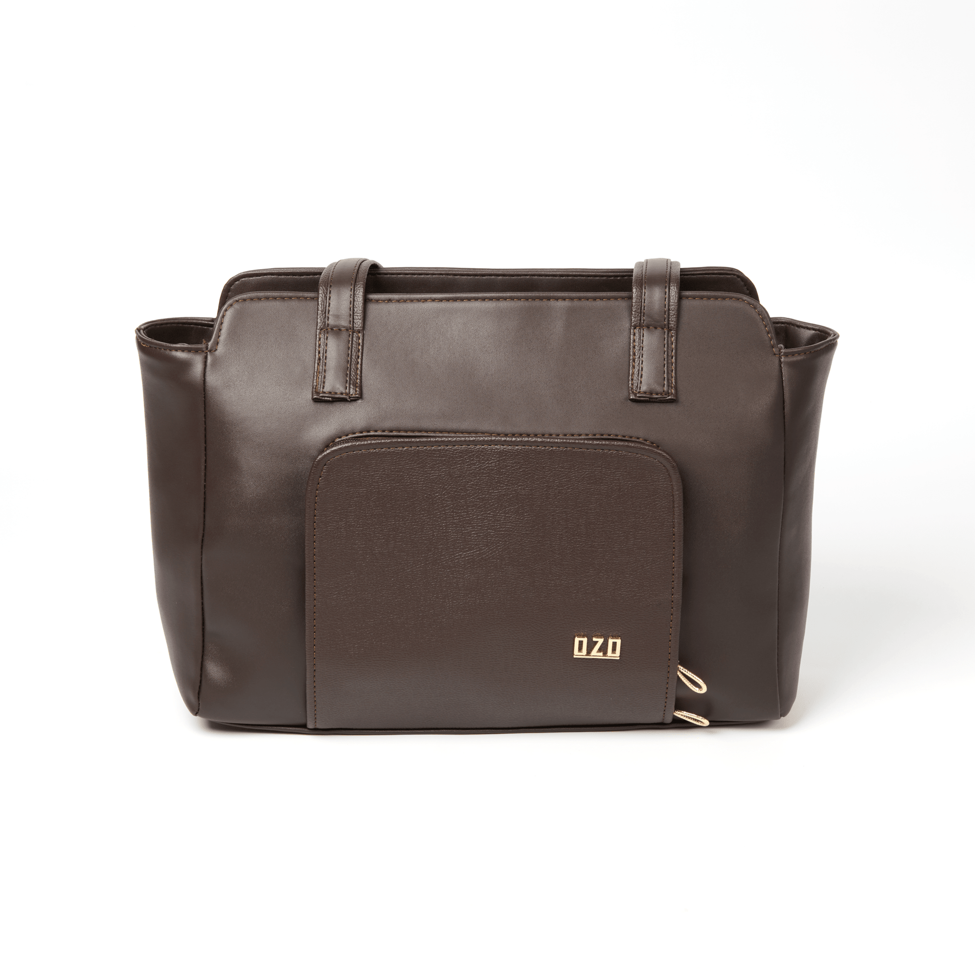 OZO Ladies Fashion Handbag with On-the-Go Makeup Compartment, 15.6 inch Laptop Sleeve and Secure Zipper Pockets - OZO Bags