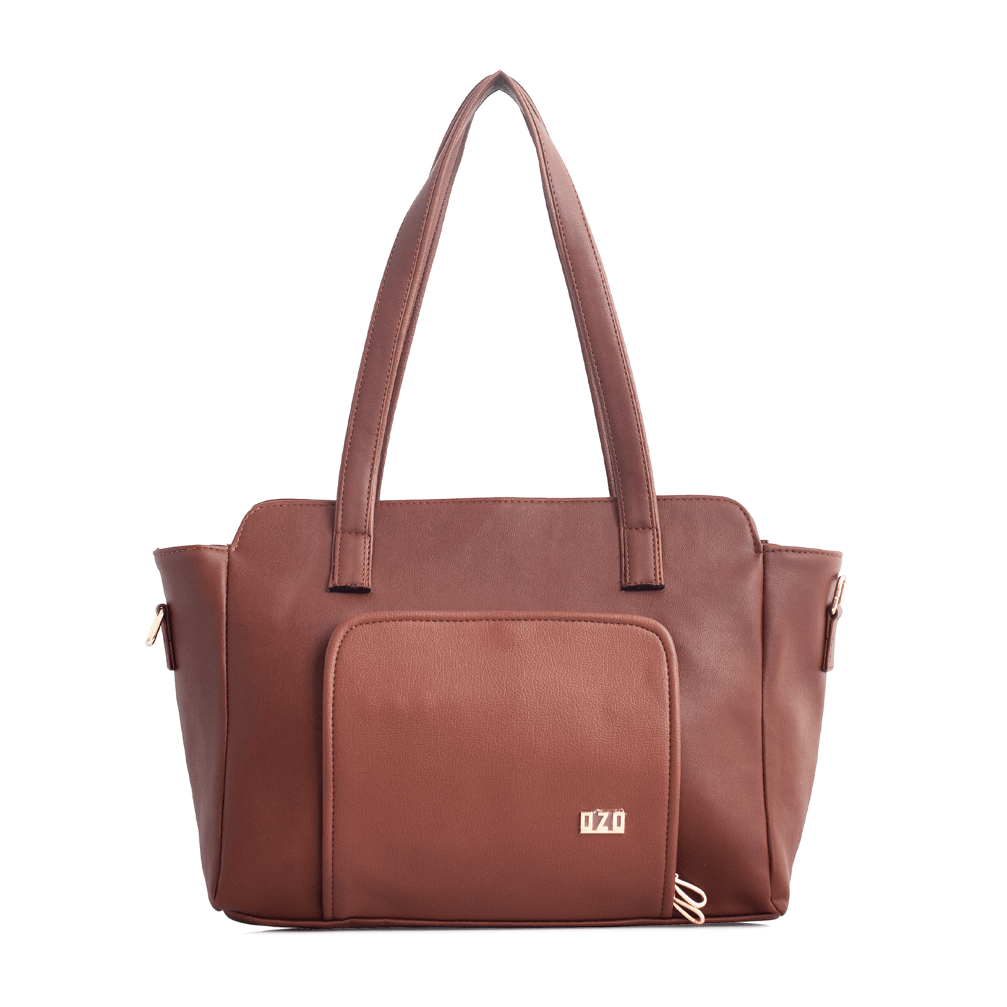 OZO Ladies Fashion Handbag with On-the-Go Makeup Compartment, 15.6 inch Laptop Sleeves and Secure Zipper Pockets - OZO Bags