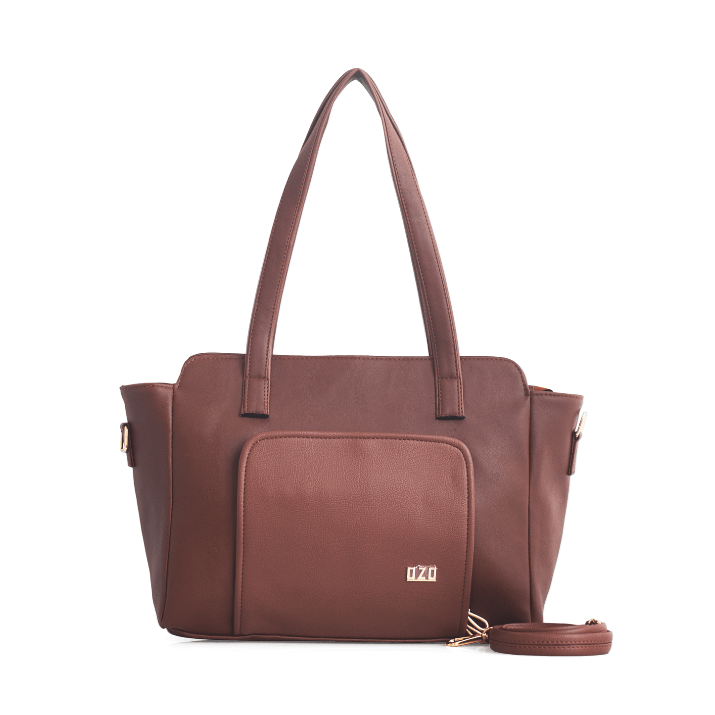 OZO Ladies Fashion Handbag with On-the-Go Makeup Compartment, 15.6 inch Laptop Sleeves and Secure Zipper Pockets - OZO Bags