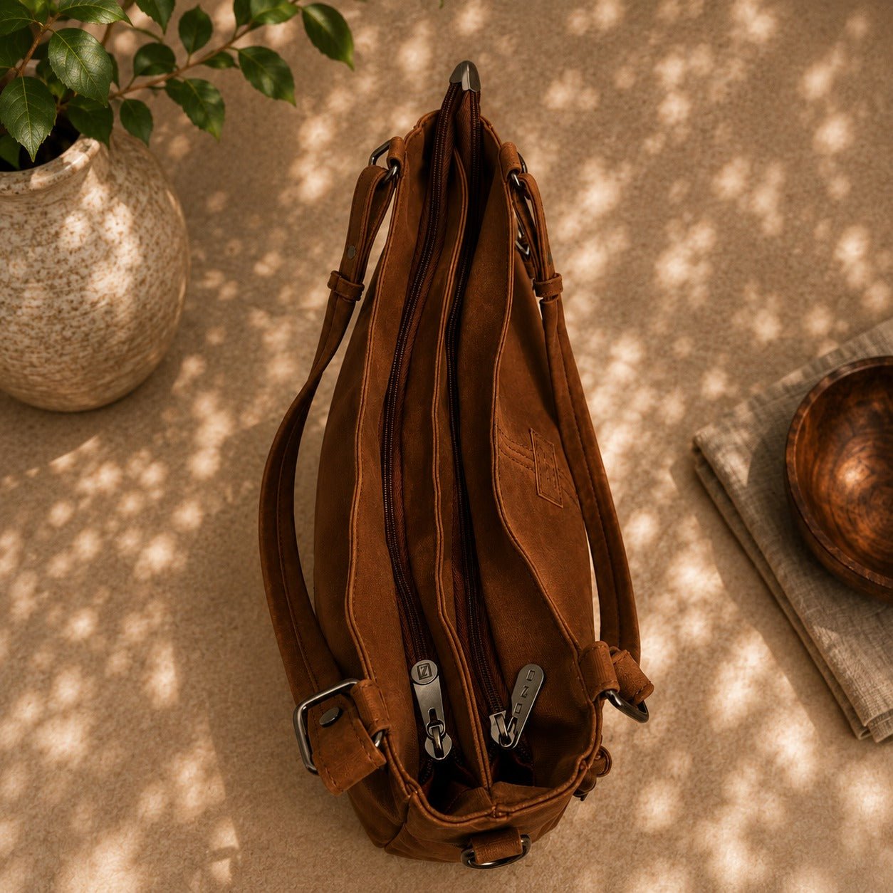 OZO Noir Hobo Bag - OZO Bags