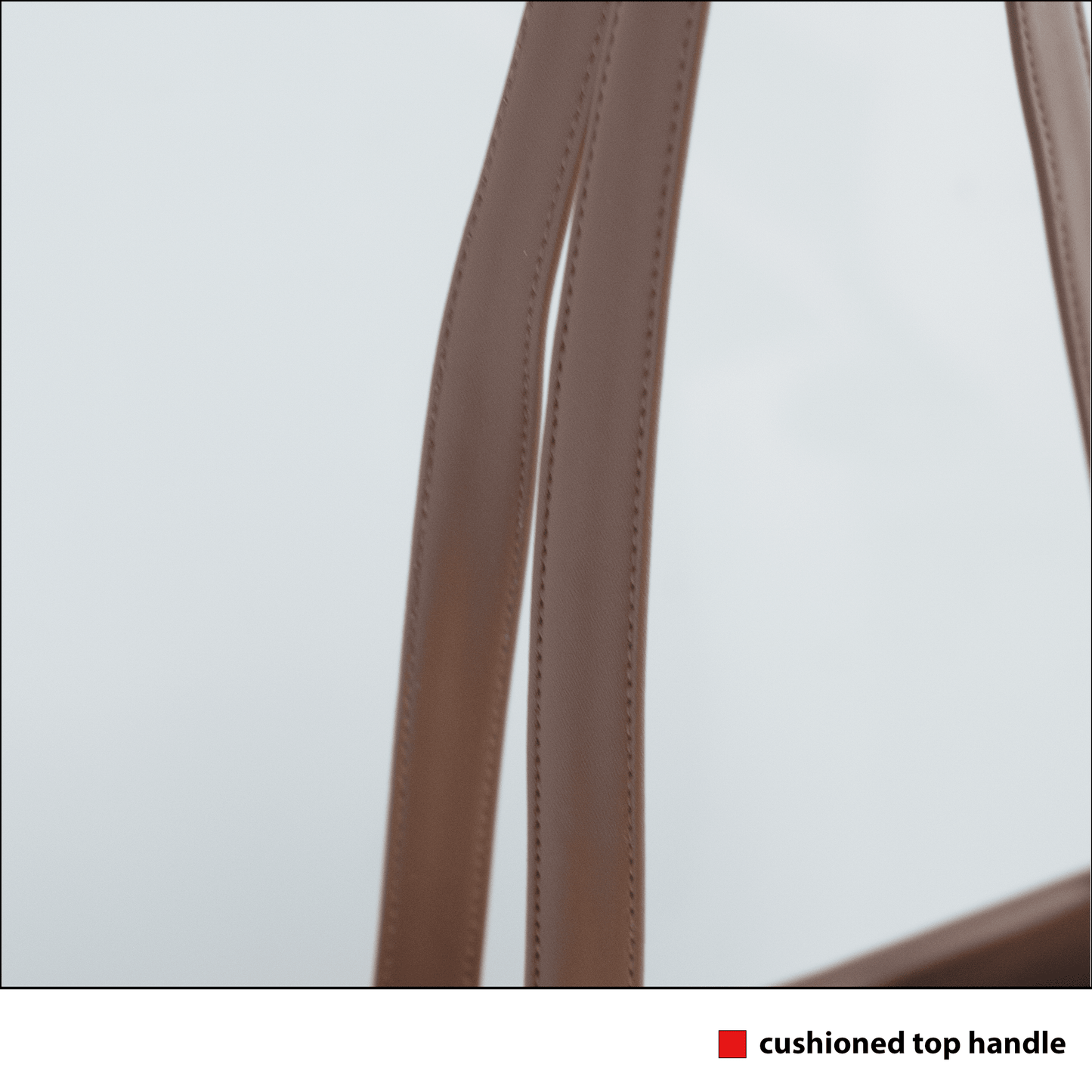 OZO Olive Vegan Leather Tote Bag – 15.5″ Laptop Friendly, Cushioned Handles & Gold Hardware - OZO Bags
