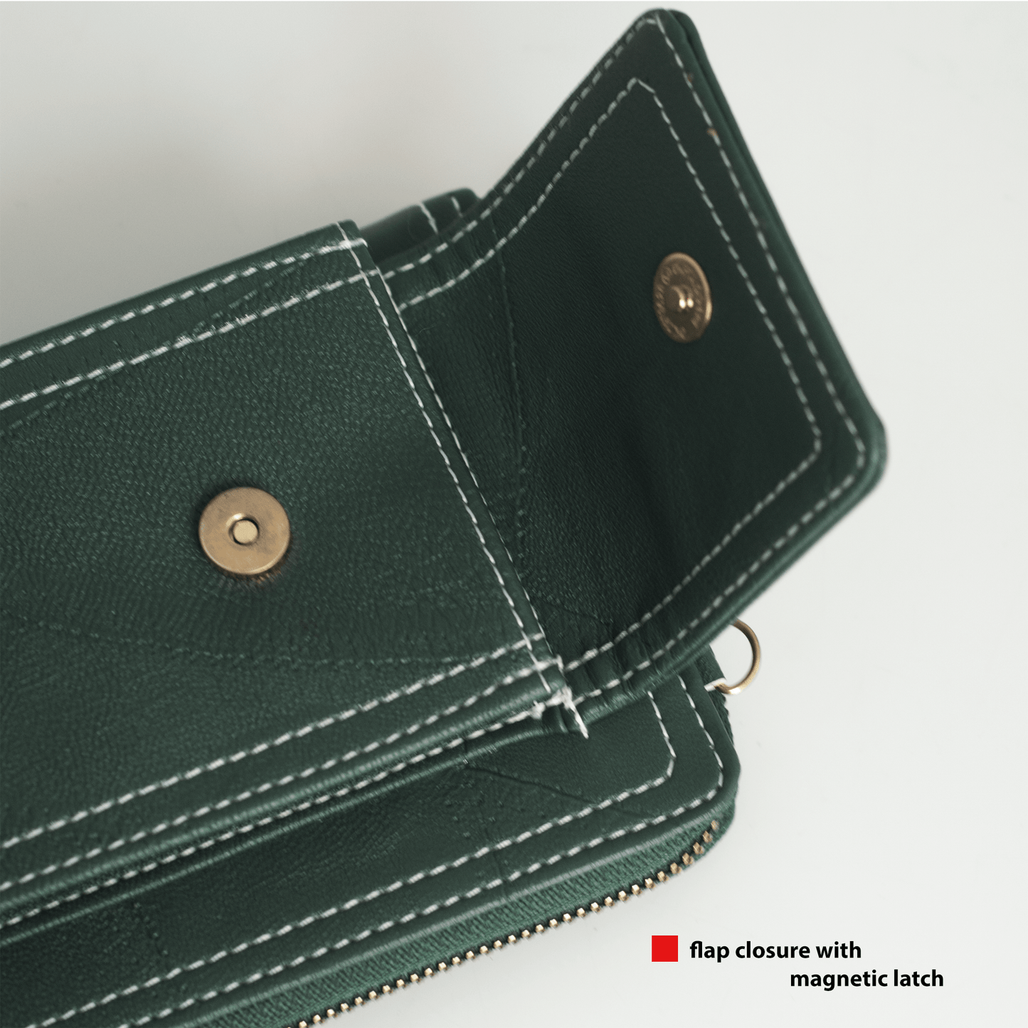 OZO Stylish Sling Bag with Magnetic Latch, Zip Closure & Detachable Strap – Durable & Functional - OZO Bags