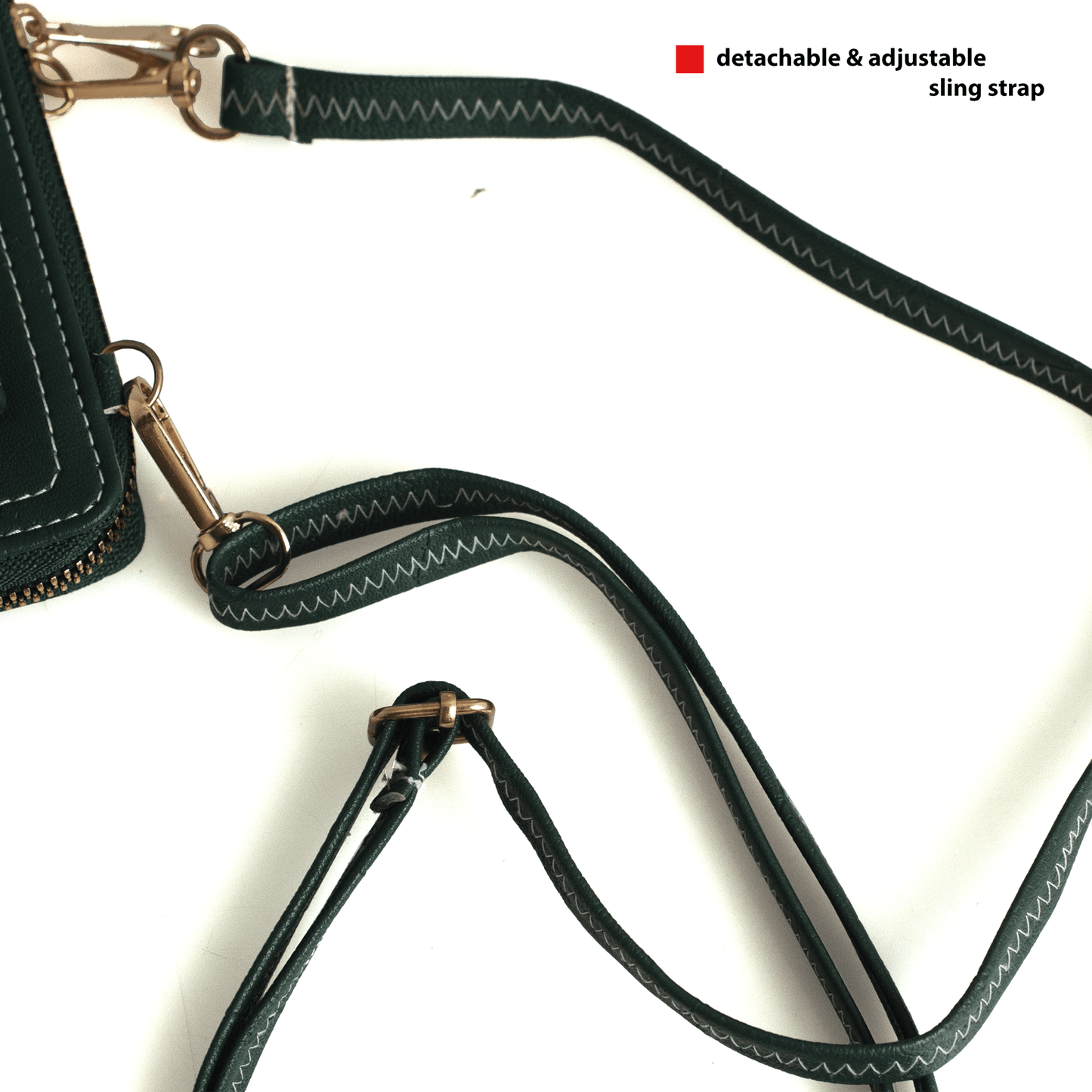 OZO Stylish Sling Bag with Magnetic Latch, Zip Closure & Detachable Strap – Durable & Functional - OZO Bags