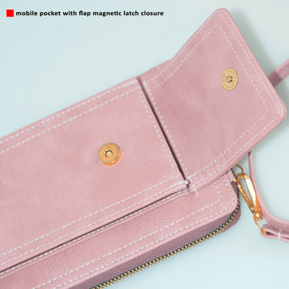 OZO Stylish Sling Bag with Magnetic Latch, Zip Closure & Detachable Strap – Durable & Functional - OZO Bags