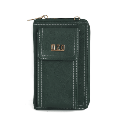 OZO Stylish Sling Bag with Magnetic Latch, Zip Closure & Detachable Strap – Durable & Functional - OZO Bags
