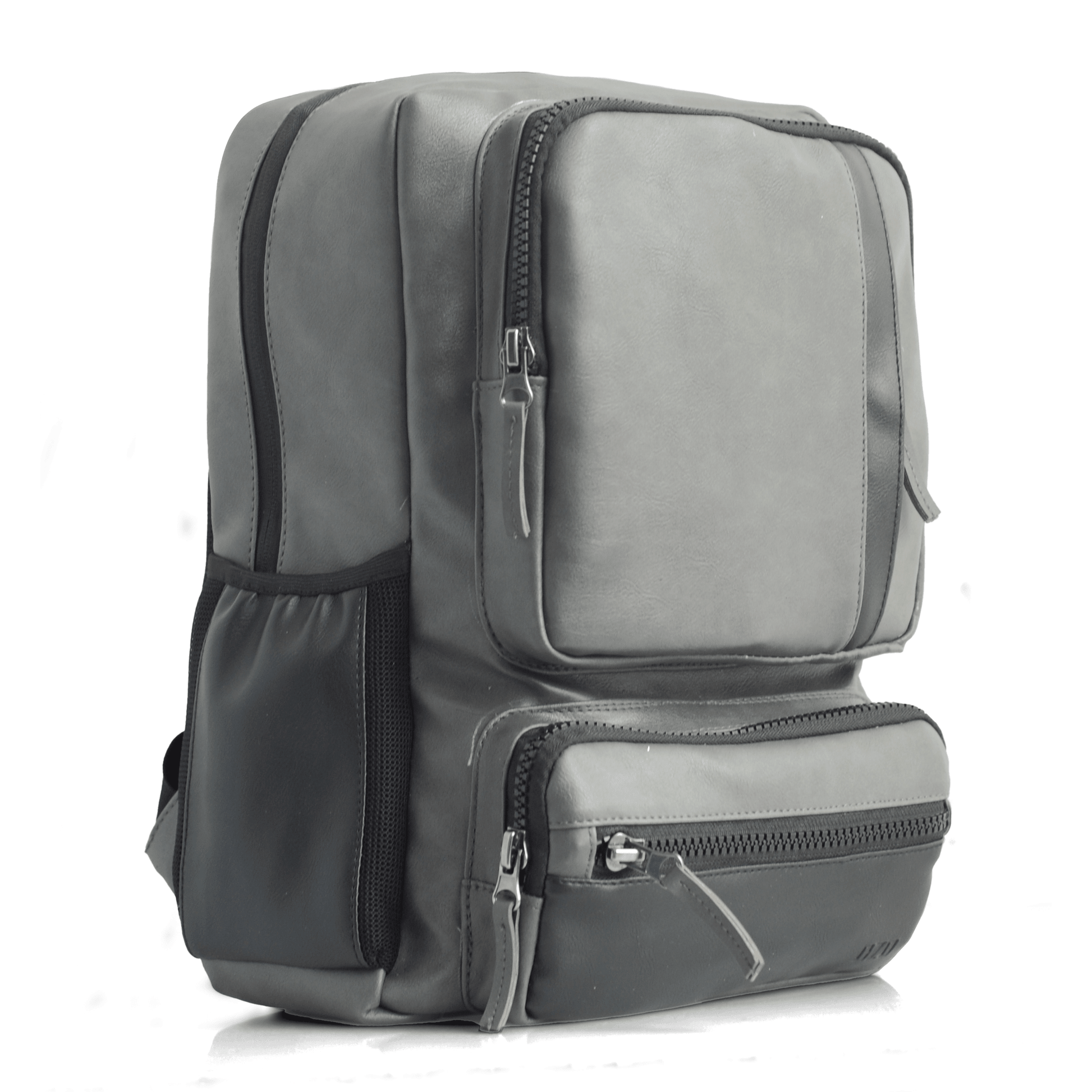 OZO Unisex Backpack 25L | Premium Vegan Leather Backpack | Vintage Travel Laptop Bag | Spacious & Stylish Office, School, and Casual Bag with Multiple Compartments & Anti-Theft Pocket - OZO Bags